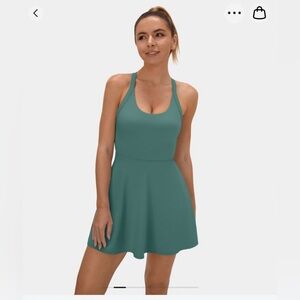 Halara Backless Twisted Active Dress - Easy Peezy Edition - NEW